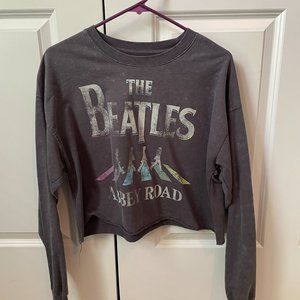 beatles cropped top